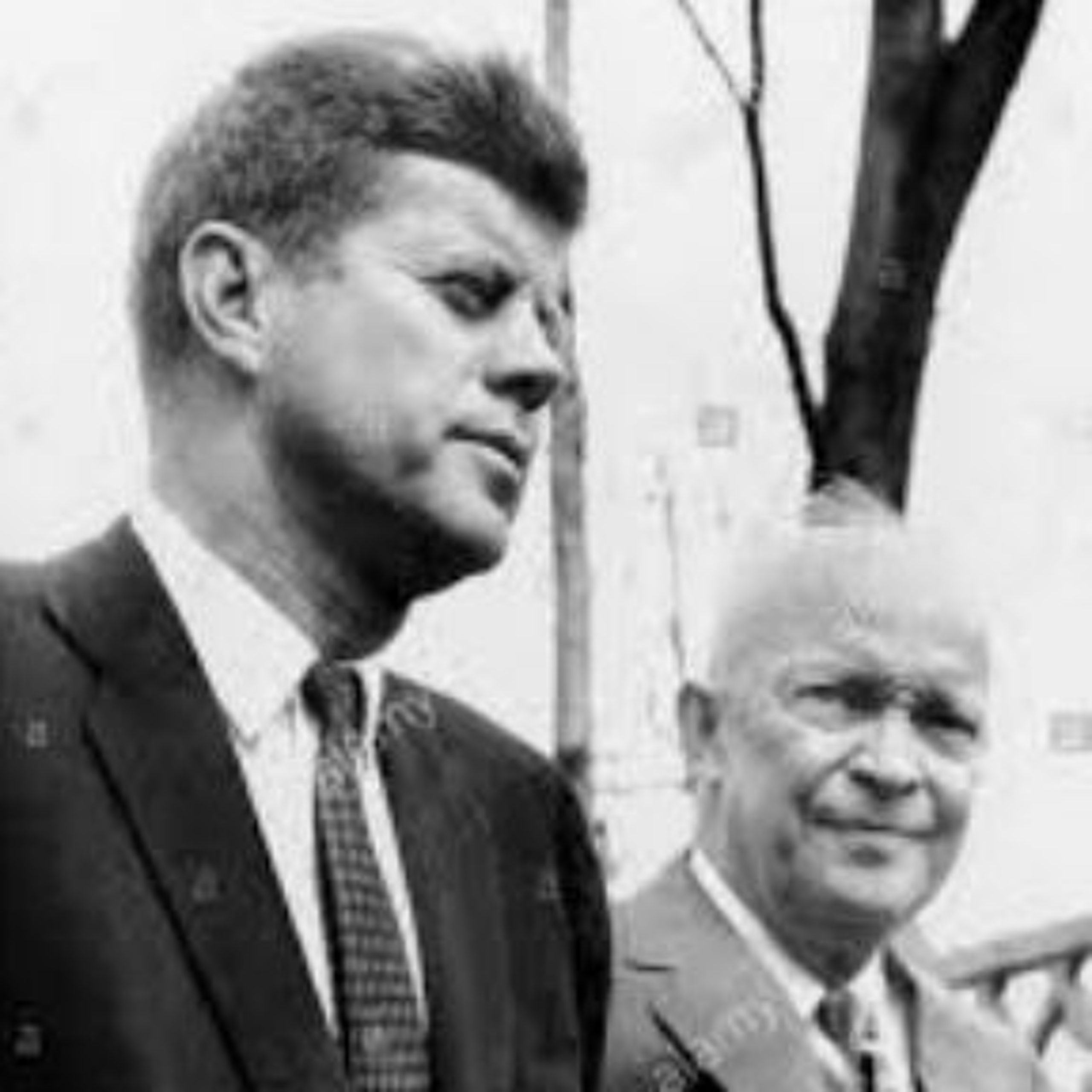 Presidents Kennedy & Eisenhower